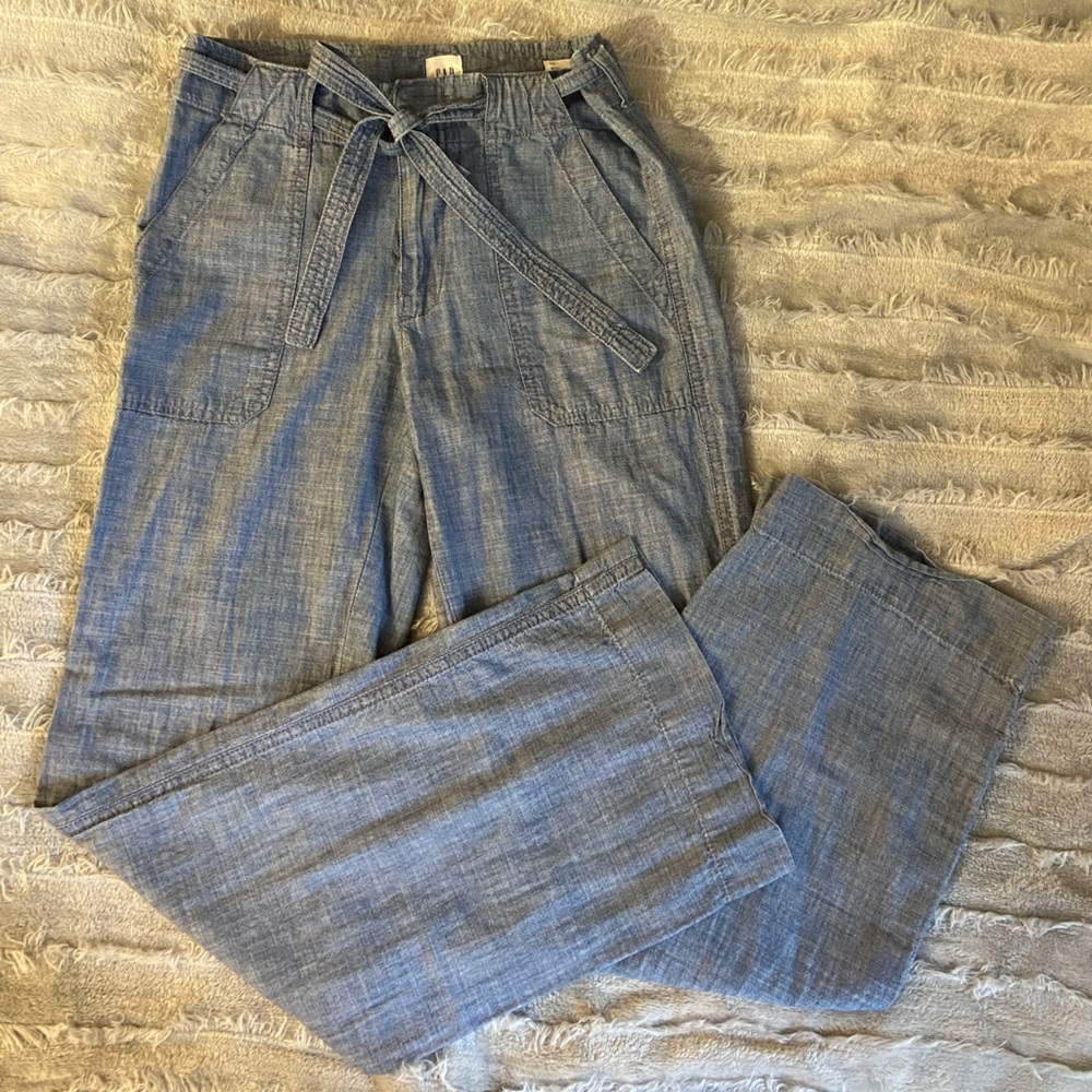 GAP Women’s 00 Wide Leg Paper Bag Pants